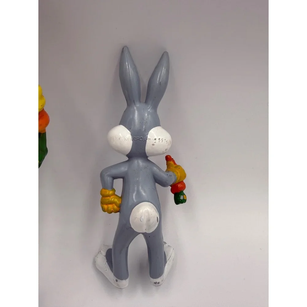 Vintage Dakin Bugs‎ Bunny Action Figure 70's Grey Looney Tunes Lot 2